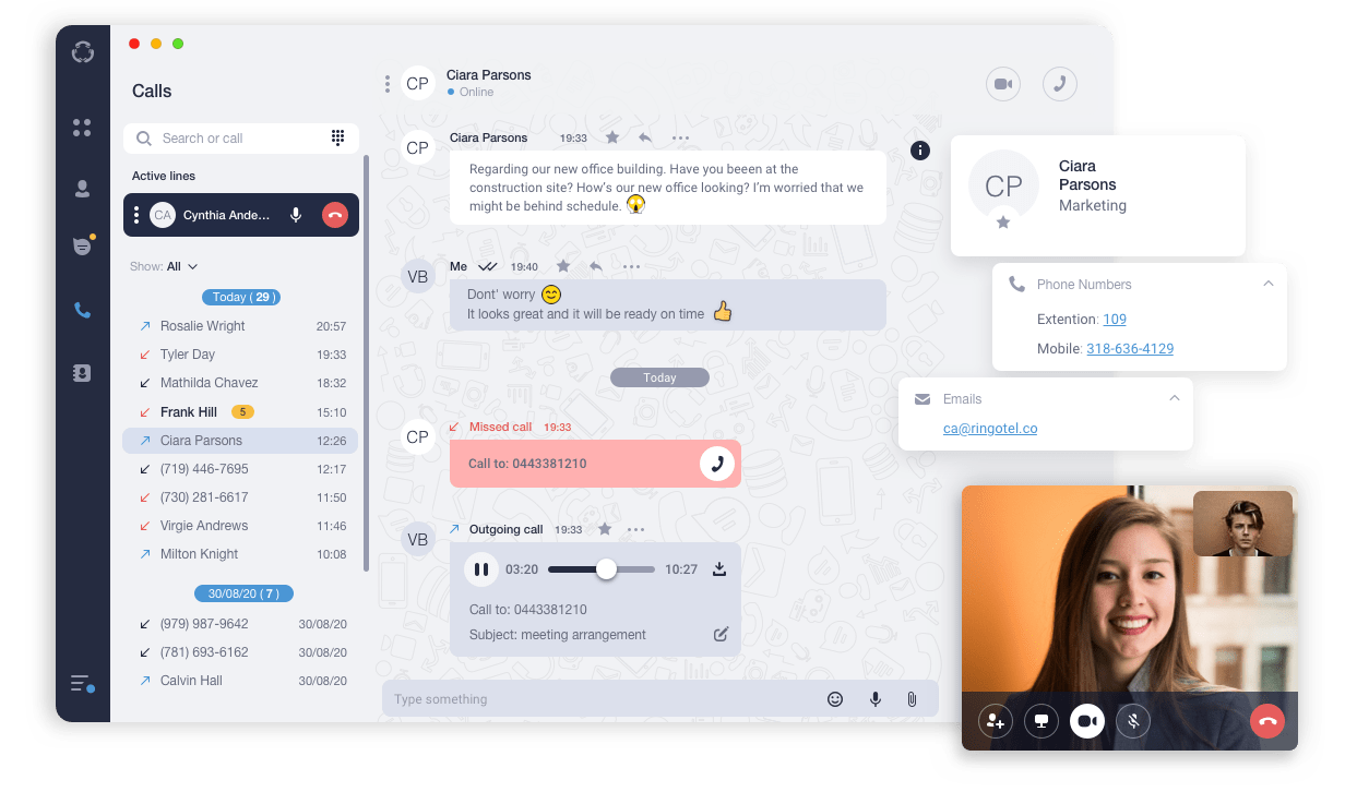 RingoX Cloud Phone System